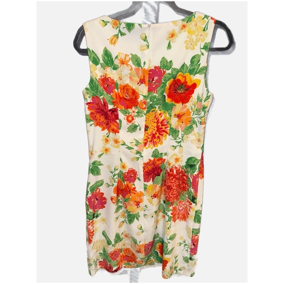 AGB- Floral Sleeveless Dress - Multicolor size 8 - Picture 3 of 10
